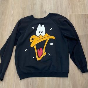 Vintage Daffy Duck crewneck